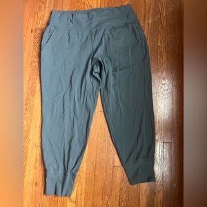 Athleta size large petite Green joggers
